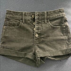 Old Navy High Waist Black Shorts